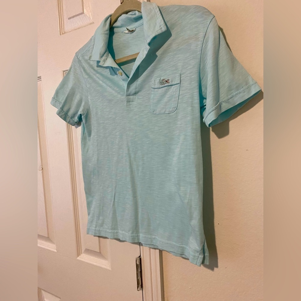 Lacoste boys polo shirt Sz 9